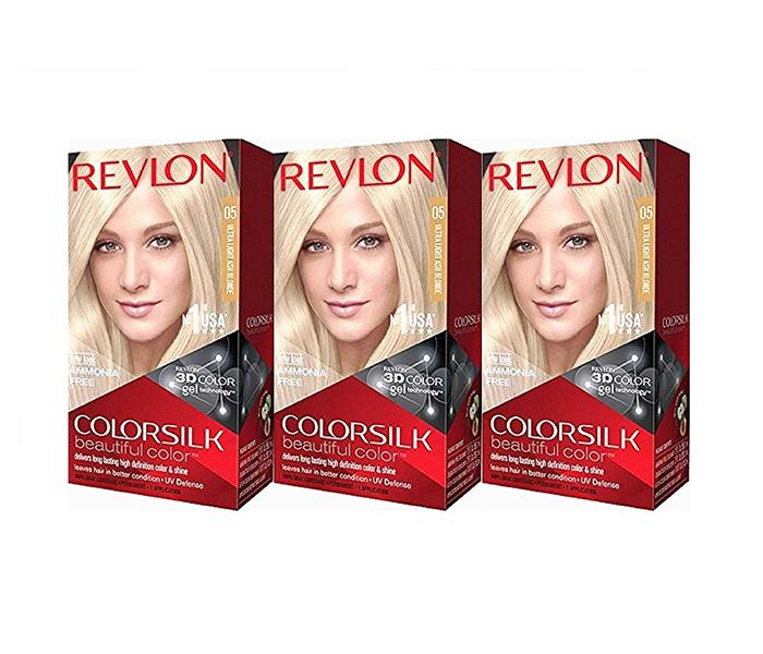 Revlon ColorSilk Beautiful Color - Ultra Light Ash Blonde (3 Count) - Zoom Image 1