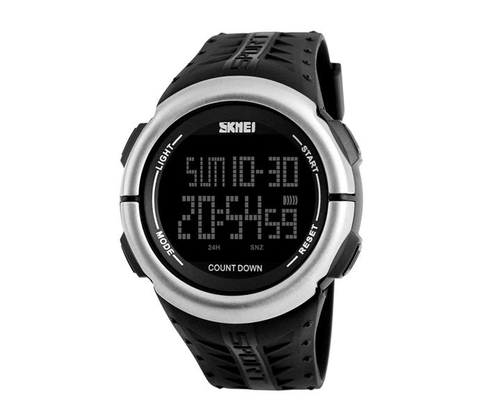 Skmei 1286 Digital Watch - Black - Zoom Image