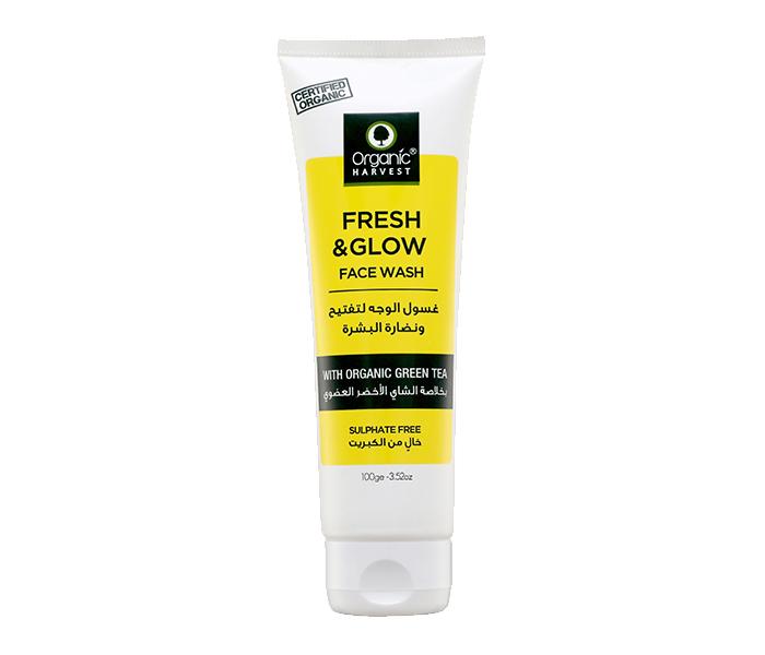 Organic Harvest Fresh and Glow Face Wash - 100g - Zoom Image 2