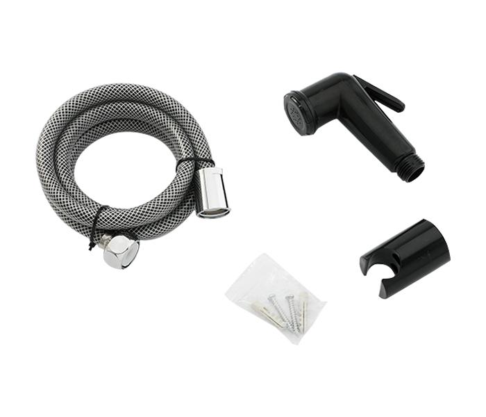 Home Pro A-56-1 Metal Hose Shattaf Set - Black - Zoom Image 3