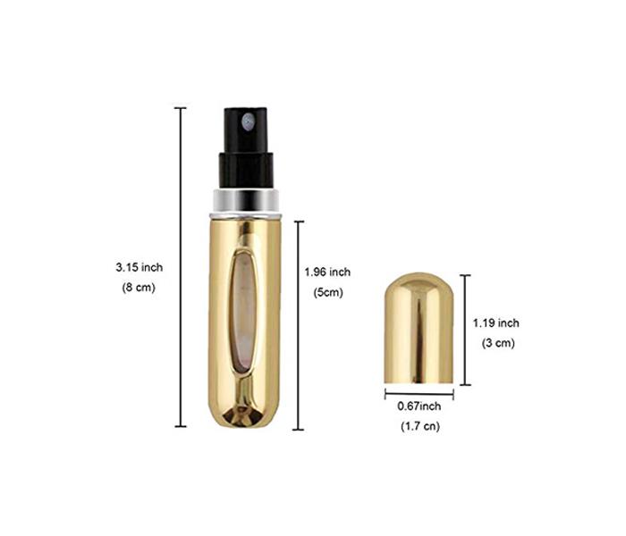 Travel Refillable Perfume Atomizer Spray Bottle - 4 Pcs - Zoom Image 2