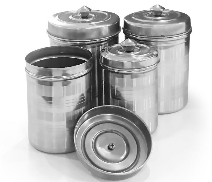 8 Pieces High Quality Stainless Steel Canister Set  - Zoom Image 3