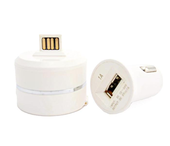 Smart Car Charger with Built-in Cable Lightning,Micro USB for iPhone, iPad and Android  - Zoom Image 3