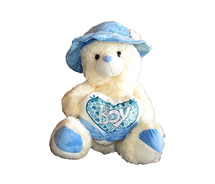 KMTE 40cm Super Soft Kreative I Love Boy Teddy Bear - Blue - Zoom Image 4