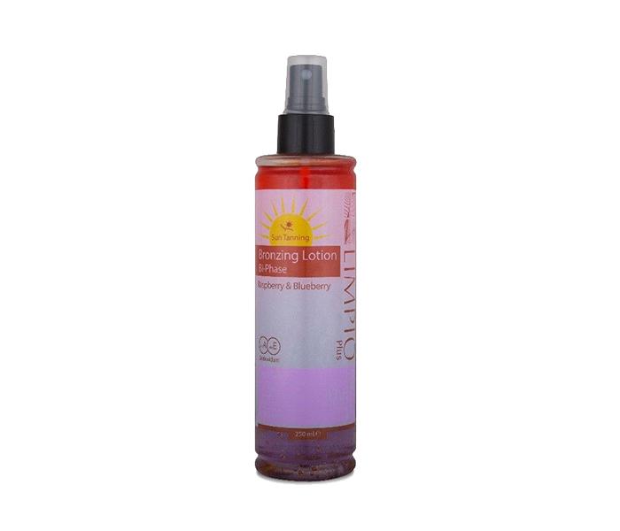 Limpio Bi-Phase Raspberry & Blueberry Bronzing Lotion - 250ml - Zoom Image