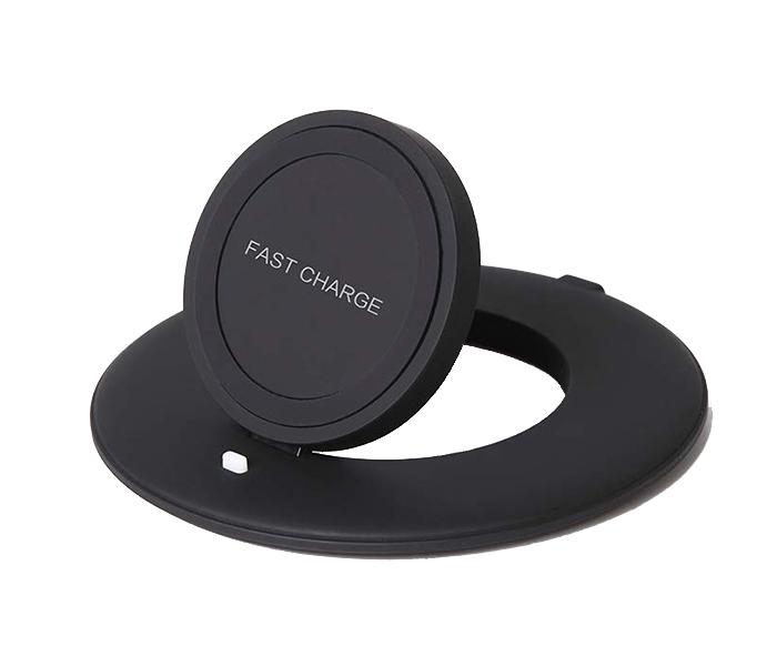 Trands TR-WC669 10W Fast Wireless Charger - Black - Zoom Image 3