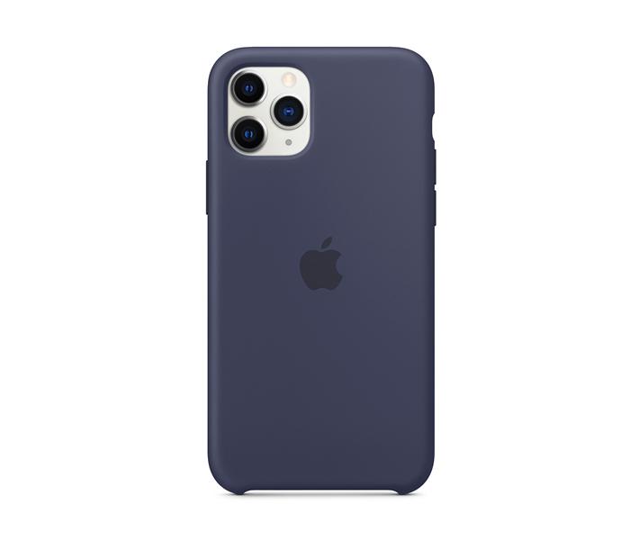 Apple MWYJ2 iPhone 11 Pro Silicone Case - Midnight Blue  - Zoom Image 4