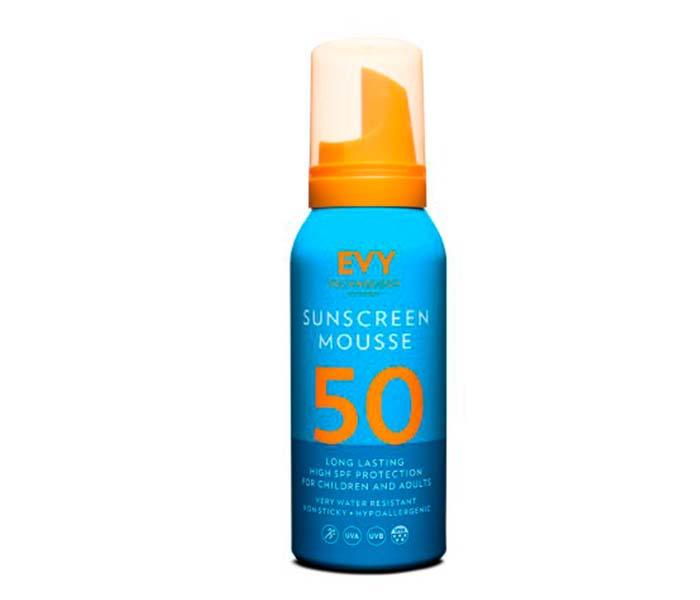 EVY Technology Sunscreen Mousse - SPF 50, 100ml - Zoom Image