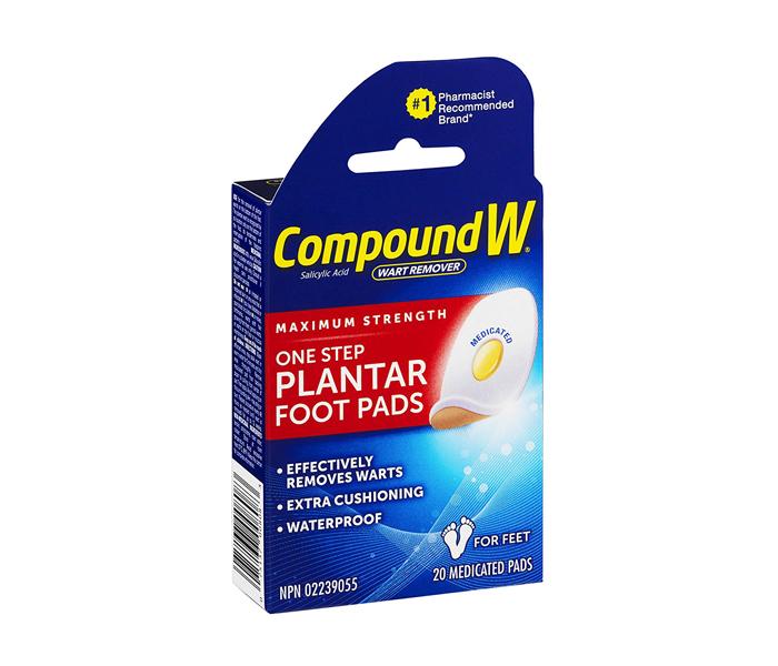 Compound W Wart Remover Maximum Strength One Step Plantar Pads - 20 Count  - Zoom Image 2