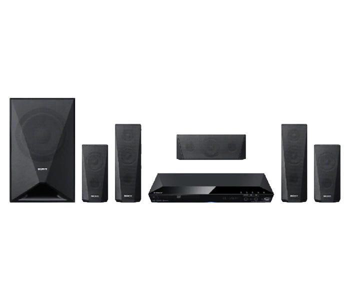 Sony DAV-DZ350 DVD Home Theatre System with Bluetooth, Black - Zoom Image 1