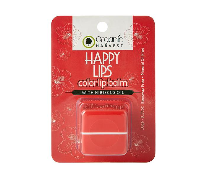 Organic Harvest Hibiscus Oil Red Color Lip Balm - 10g - Zoom Image 2