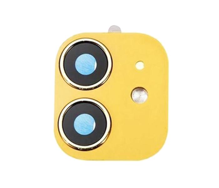 ST-91 Fake Camera Sticker for iPhone XR to iPhone 11 - Yellow - Zoom Image 1