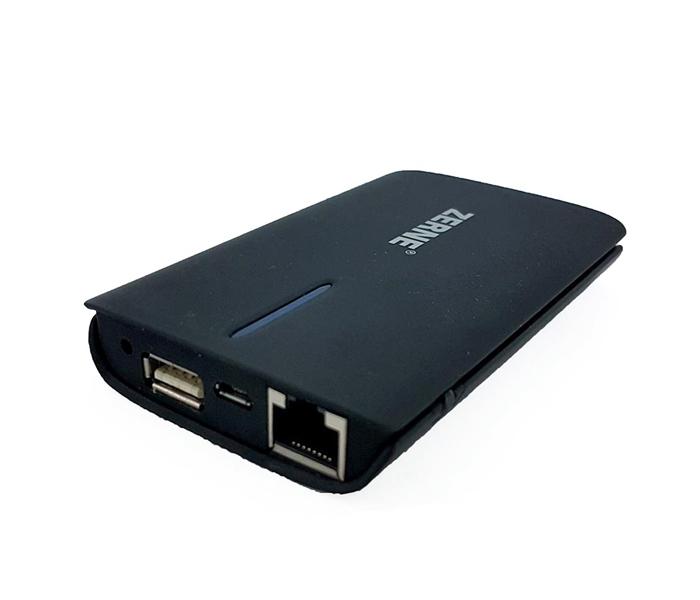 3G Pocket Wifi Router with Wifi Sharing and Power Bank - Black - Zoom Image 3