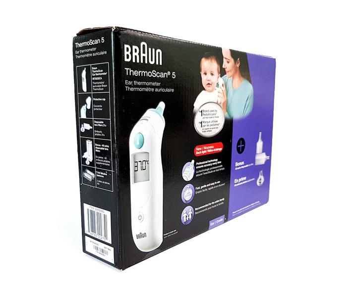 Braun Thermoscan Thermometer with 40 Bonus Disposable Lens Filters - Zoom Image 3