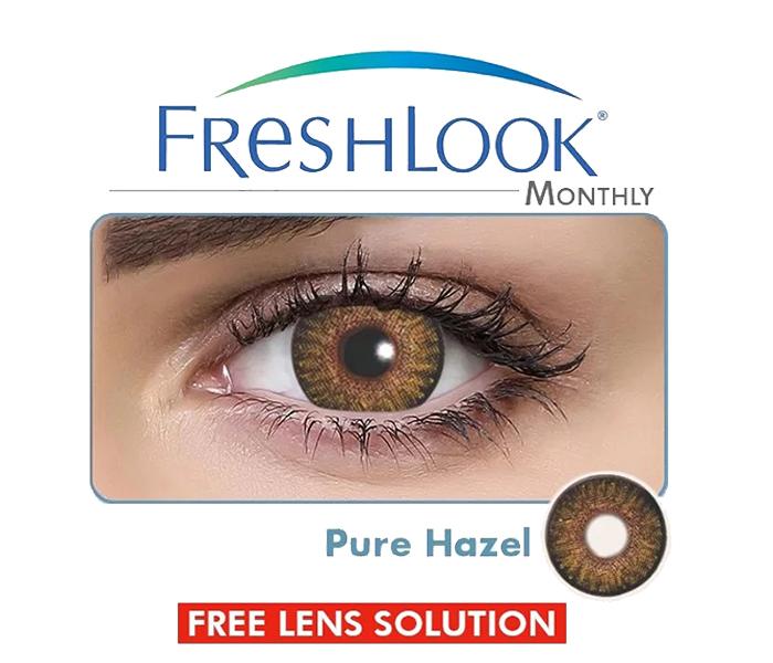 Freshlook Colorblends Ciba Vision Pure Hazel Color Lenses - Pack of 2 - Zoom Image 2