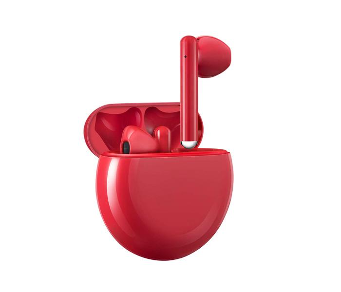 Huawei FreeBuds 3 - Wireless Bluetooth Earphone - Red - Zoom Image 4