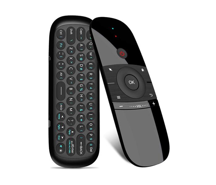 W1 Keyboard Mouse Wireless 2.4G Fly Air Mouse Dual Side IR Remote Control  - Zoom Image 1