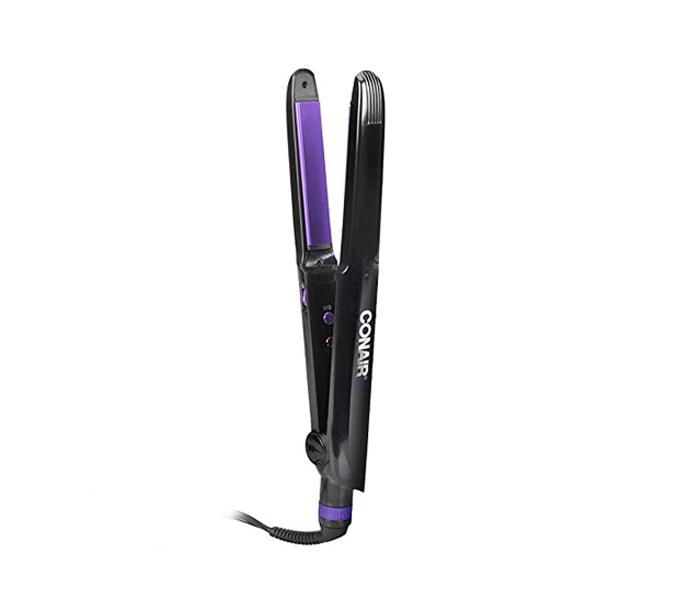 Conair CS90WC Ceramic 3/4 inch Hair Straightener - Black - Zoom Image