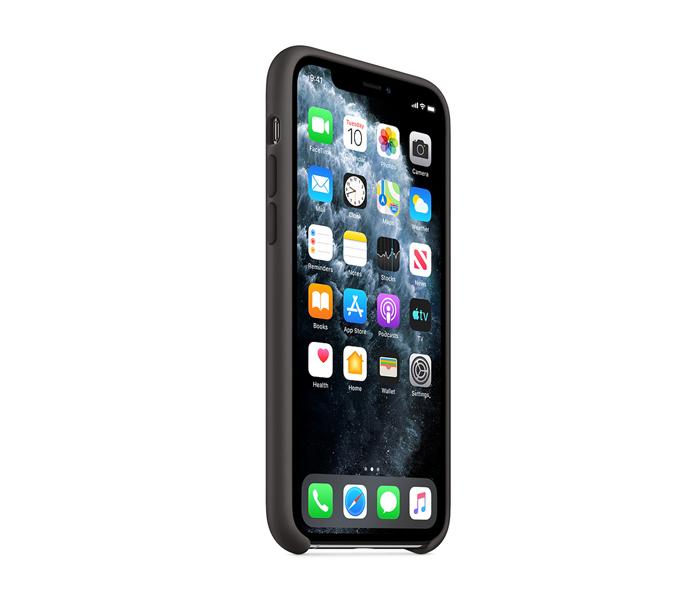 Apple MWYN2 iPhone 11 Pro Silicone Case - Black - Zoom Image 3