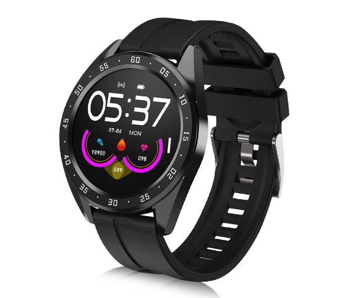 X10 Smartwatch with Fitness Tracker - Black - Zoom Image 2