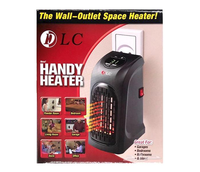 DLC 31030 400W Wall Outlet Space Handy Heater - Black - Zoom Image 2