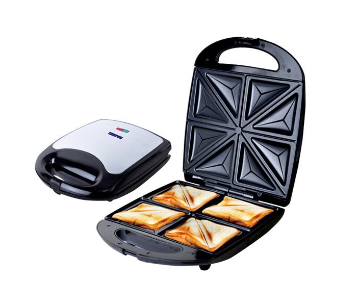 Geepas GST5391 Four Slice Sandwich Maker - Zoom Image