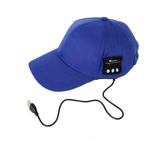 Gloryeleirs Wireless Bluetooth Smart Hat Earphone - Blue - Zoom Image 1