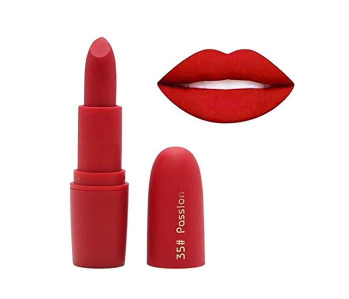 Miss Rose 7301-026M96 Matte Finish Velvet Waterproof Lipstick 35 Passion - Zoom Image