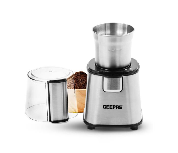 Geepas GCG41011UK Coffee Grinder - Silver - Zoom Image 4