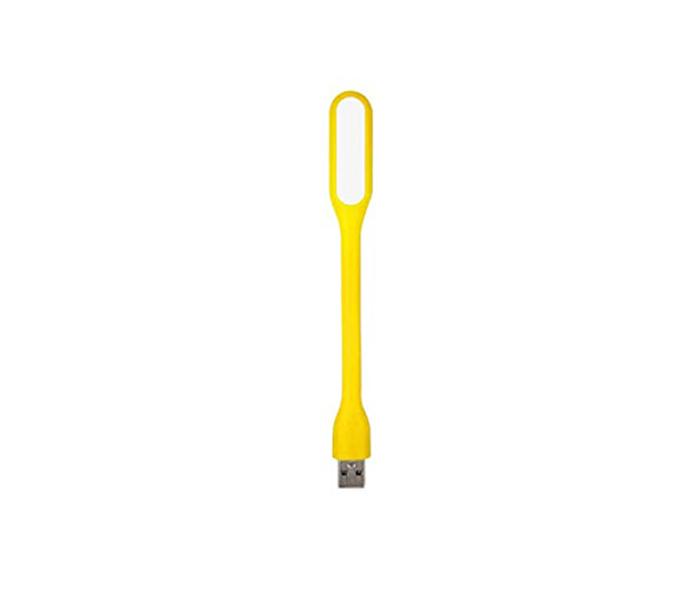 Mini Portable Flexible USB LED  Booking Light For Laptop - Yellow - Zoom Image 2