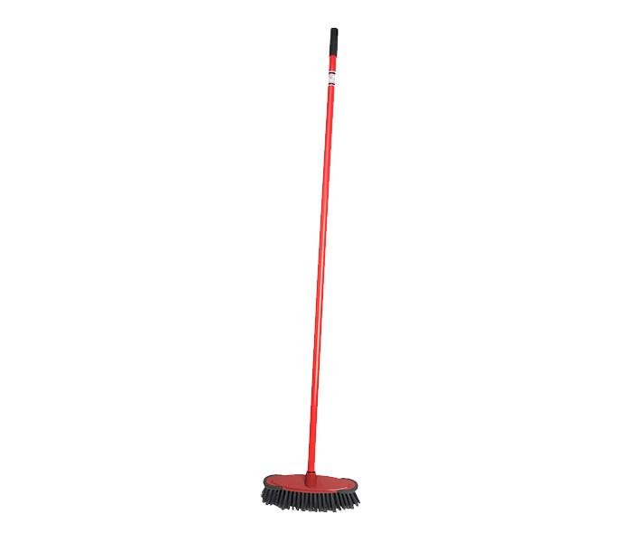 Home Pro 1905 125cm Broom with Pole - Black & Red - Zoom Image 1