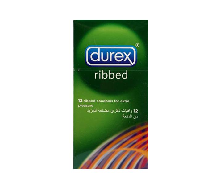 Durex Ribbed Condoms 12 Pcs - Zoom Image