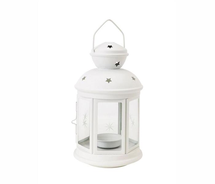 IKEA MX-28197410 Rotera Lantern For Tealight (White) - Zoom Image