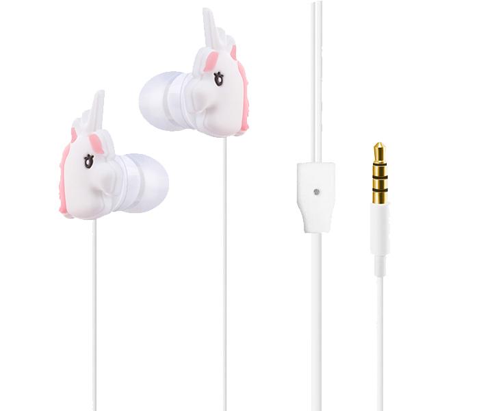 SS170322-L2 Cute Unicorns Cartoon In-Ear Earphones for Smartphone - Zoom Image 1