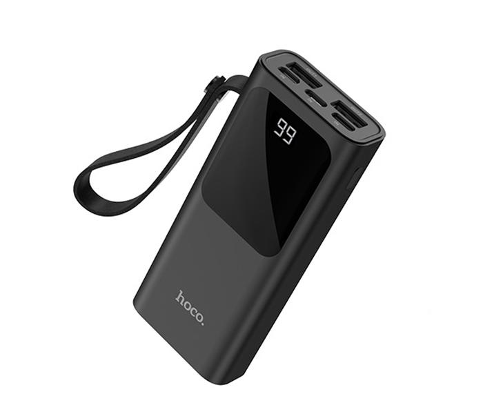 Hoco J41 Treasure 10000mAh Power Bank - Black - Zoom Image 1