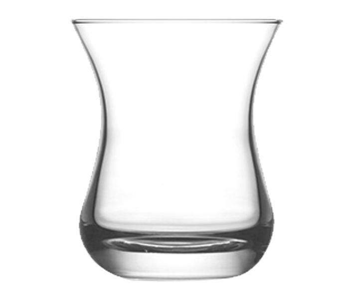 LAV LV-AJD315E 165cc Ajda Tea Glass - 6 Pieces - Zoom Image 1