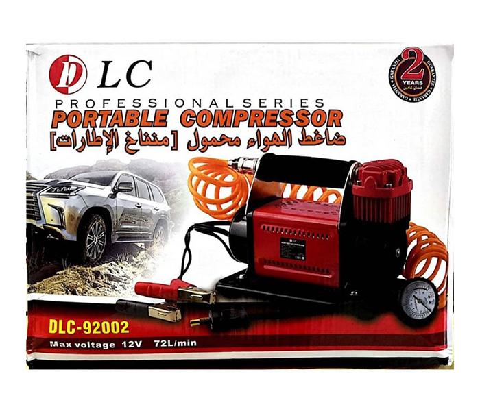 DLC 92002 Portable Air Compressor - Red - Zoom Image