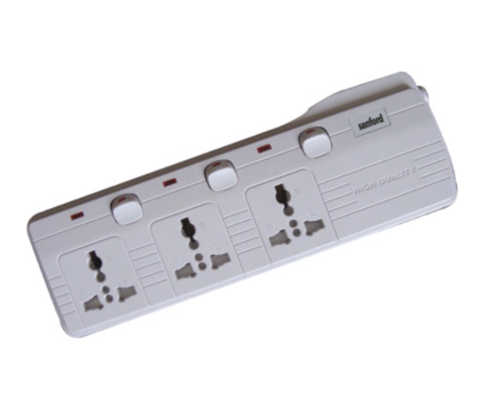 Sanford SF263ES Extension Socket - 3 Sockets - Zoom Image