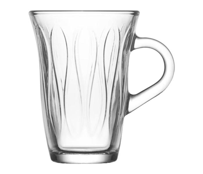 LAV LV-MNA409E 150cc Mina Tea Glass - 6 Pieces - Zoom Image 1