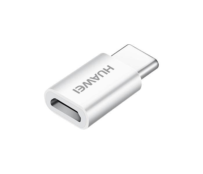 Micro USB to Type-C Adapter - White - Zoom Image 1