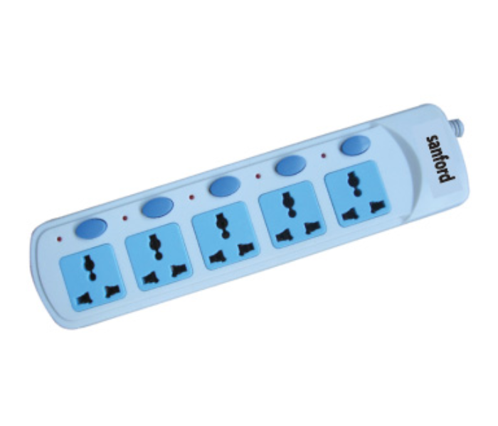 Sanford SF281ES Extension Socket - 5 Sockets - Zoom Image