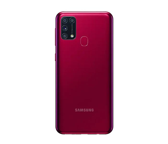 Samsung Galaxy M31 6GB RAM 128GB Smartphone with 64MP Quad Camera - Red - Zoom Image 2