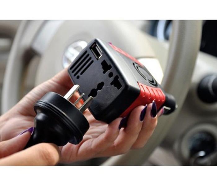 DLC 202 Portable Car Power Inverter - Black &amp; Red - Zoom Image 5