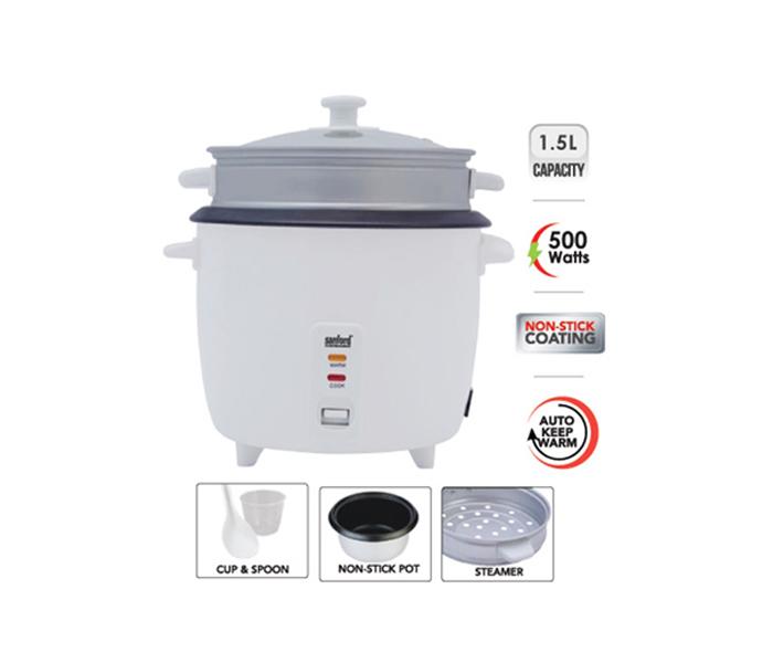 Sanford SF1160RC Rice Cooker - White  - Zoom Image