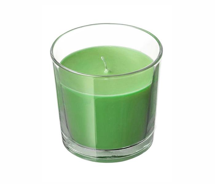 IKEA MX-28197397 Scented Candle In Glass - Green - Zoom Image