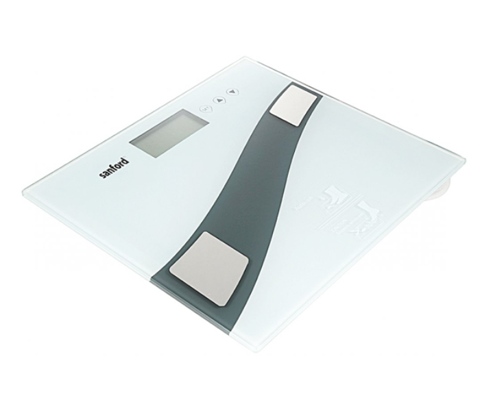 Sanford SF1515FPS Fat Monitor Personal Scale - White - Zoom Image 2