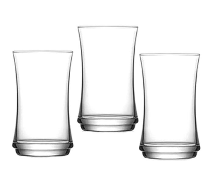 LAV LV-LUN358A 365cc Lune Long Drink Glass - 3 Pieces - Zoom Image 1