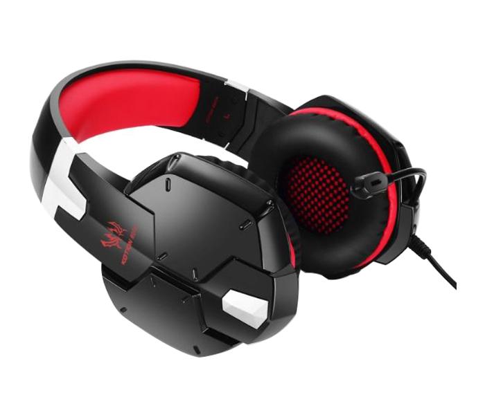 Kotion Each G1200 Gaming Over-Ear Headset with Mic - Red - Zoom Image 2