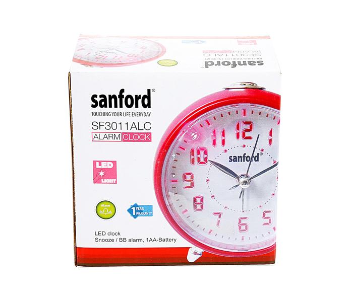 Sanford SF3011ALC Alarm Clock - Pink - Zoom Image 4