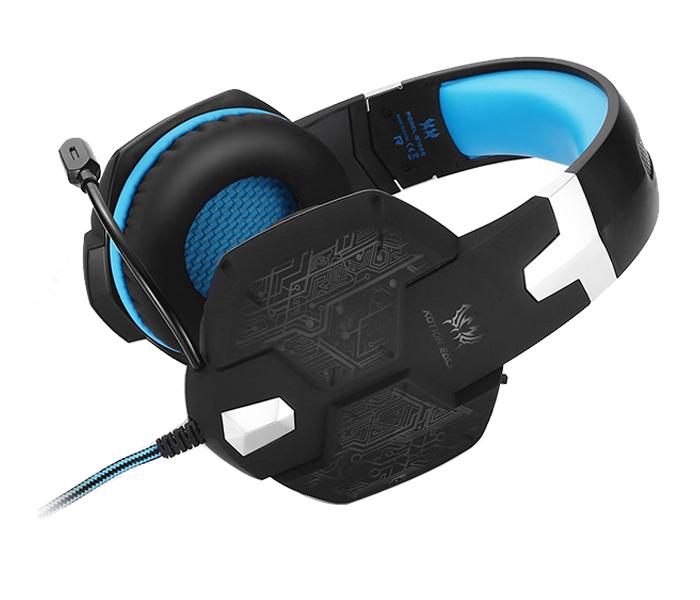 Kotion Each G1000 Gaming Over-Ear Headset with Mic - Blue - Zoom Image 2